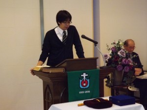 黒田嗣郎牧師の説教